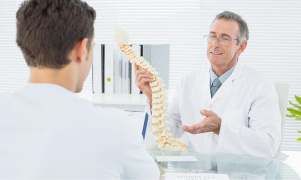 posvetovanje z zdravnikom za torakalno osteohondrozo