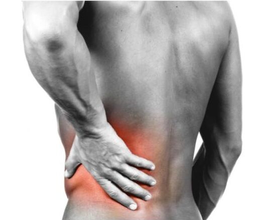 bolečine v hrbtu v ledvenem delu